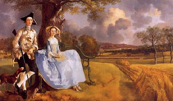 Thomas Gainsborough Mr and Mrs Andrews